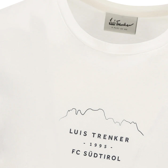 Luis Trenker "Mountain" T-Shirt White