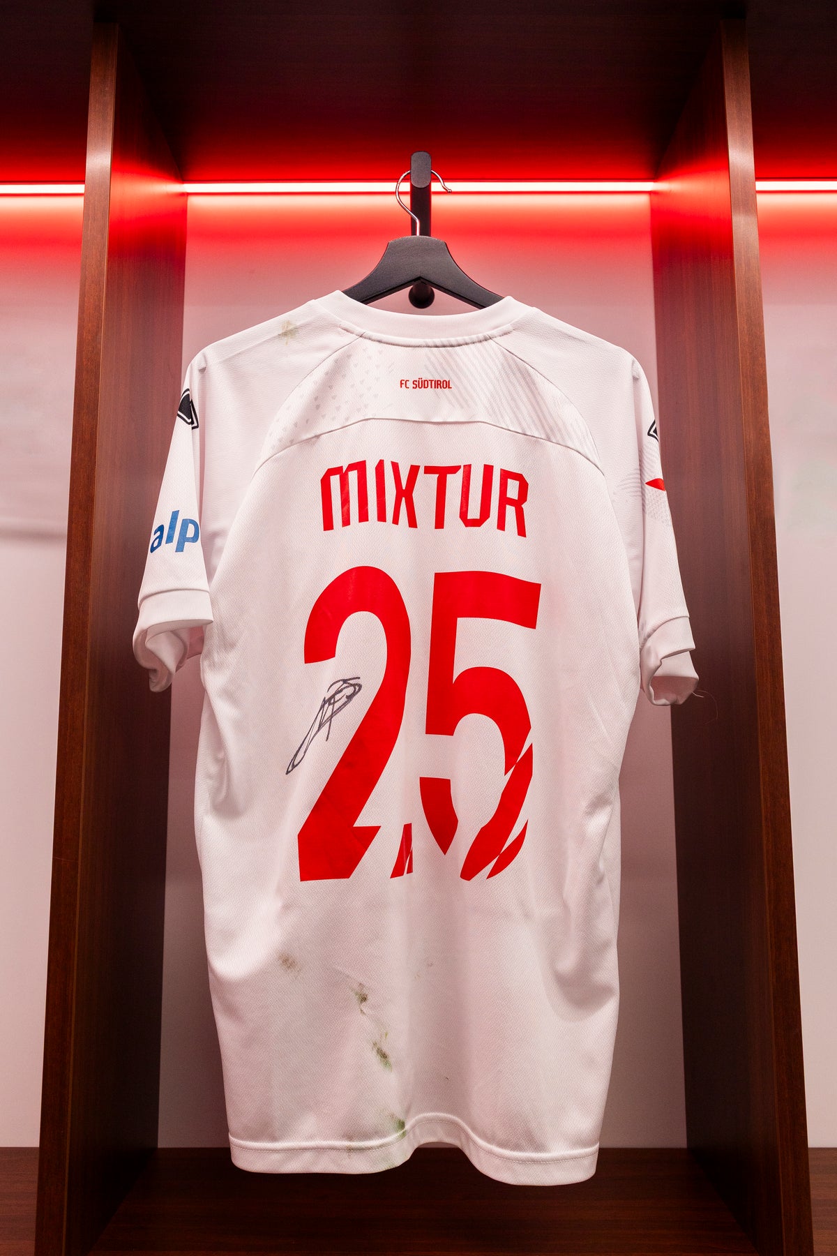 Kenny Mixtur's Match Worn Shirt - FC Südtirol vs. Catanzaro 2026/27