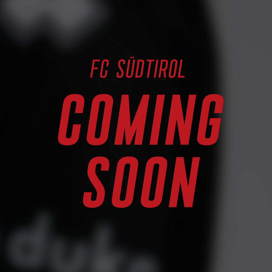 COMING SOON - FC Südtirol Auswärtstrikot 2026/2027