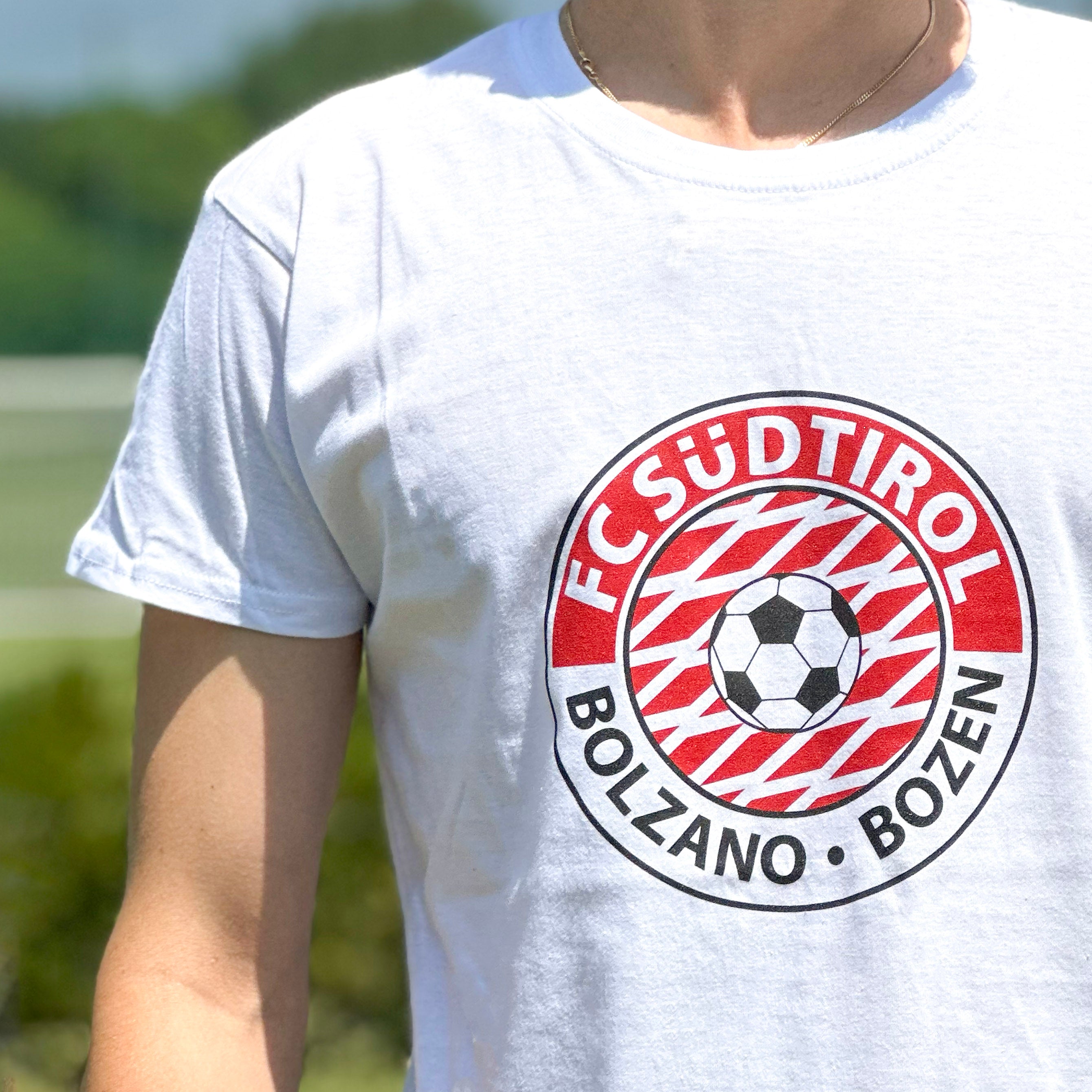 T-Shirt Logo Weiß