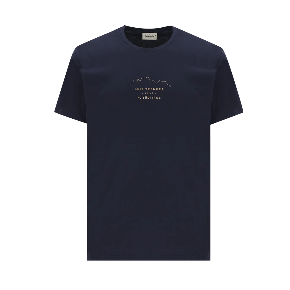 Luis Trenker "Mountain" T-Shirt Blue