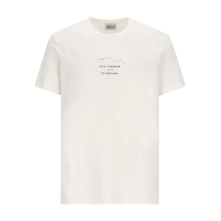 Luis Trenker "Mountain" T-Shirt White