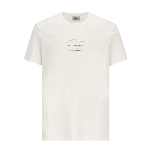 Luis Trenker "Mountain" T-Shirt White