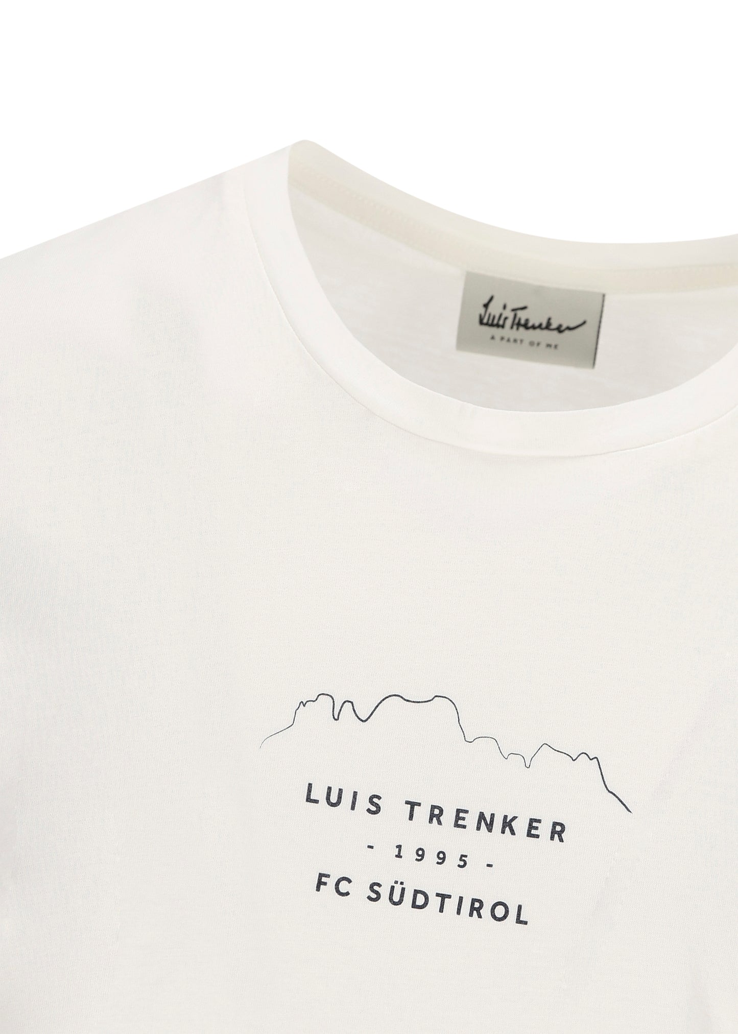 Luis Trenker "Mountain" T-Shirt White