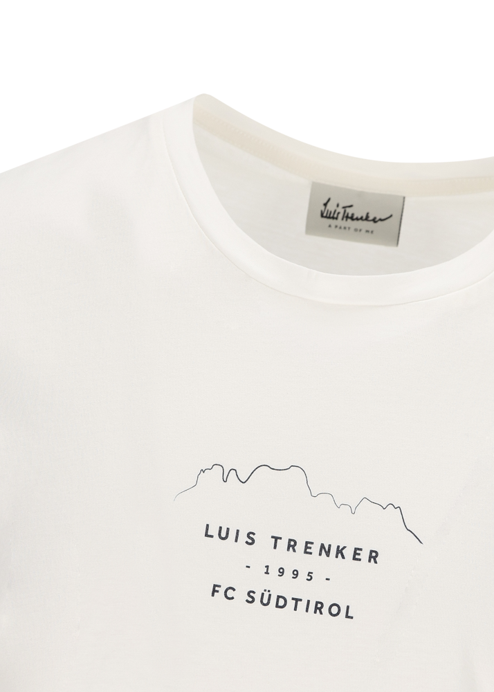 Luis Trenker "Mountain" T-Shirt White