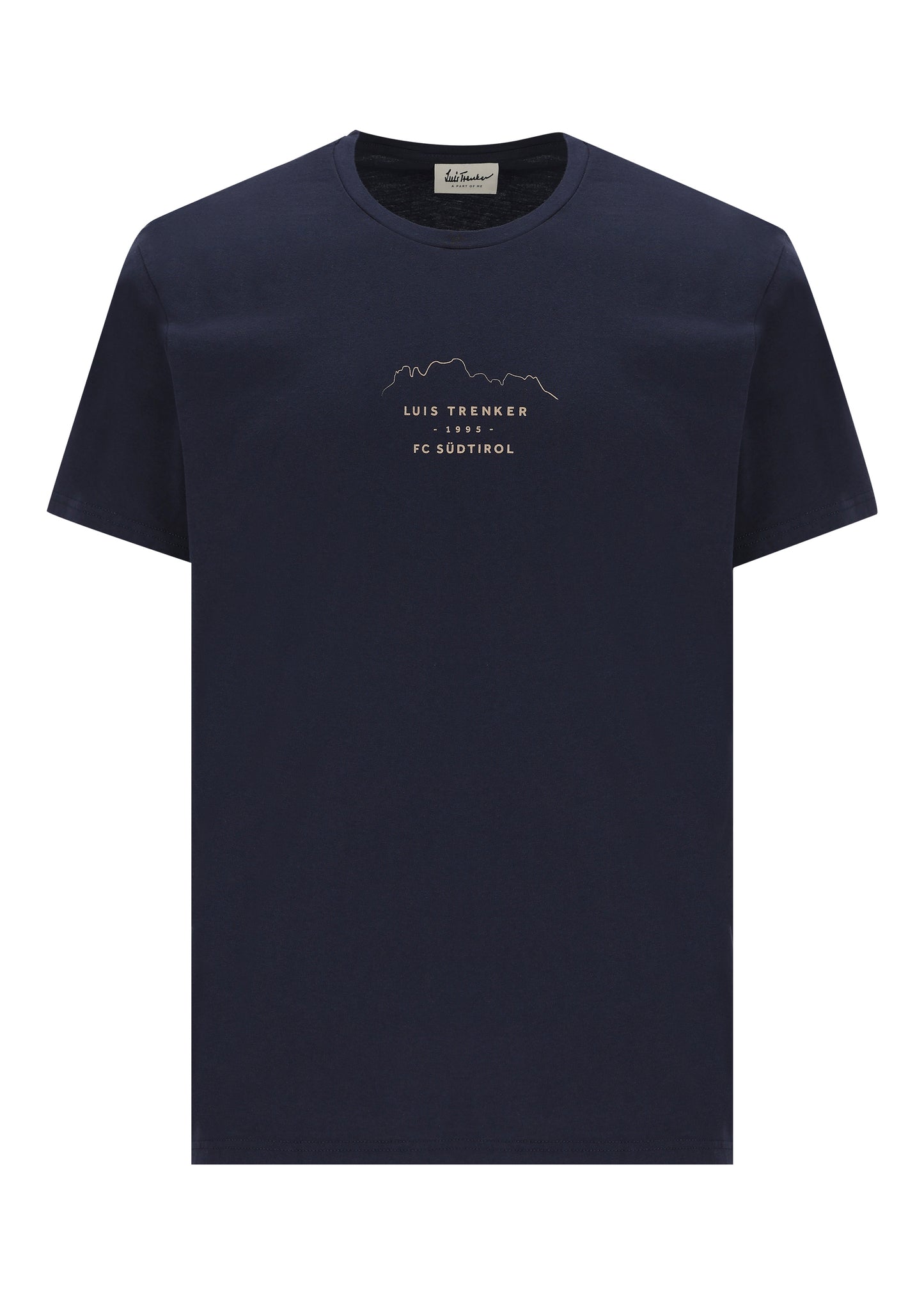 Luis Trenker "Mountain" T-Shirt Blue