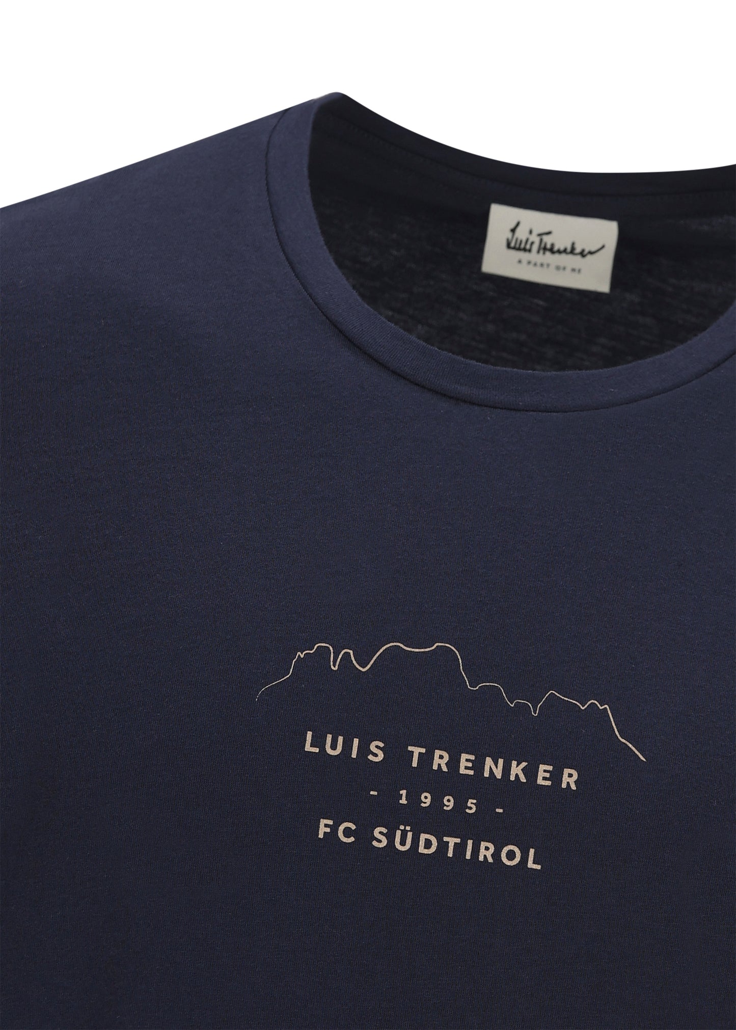 Luis Trenker "Mountain" T-Shirt Blue