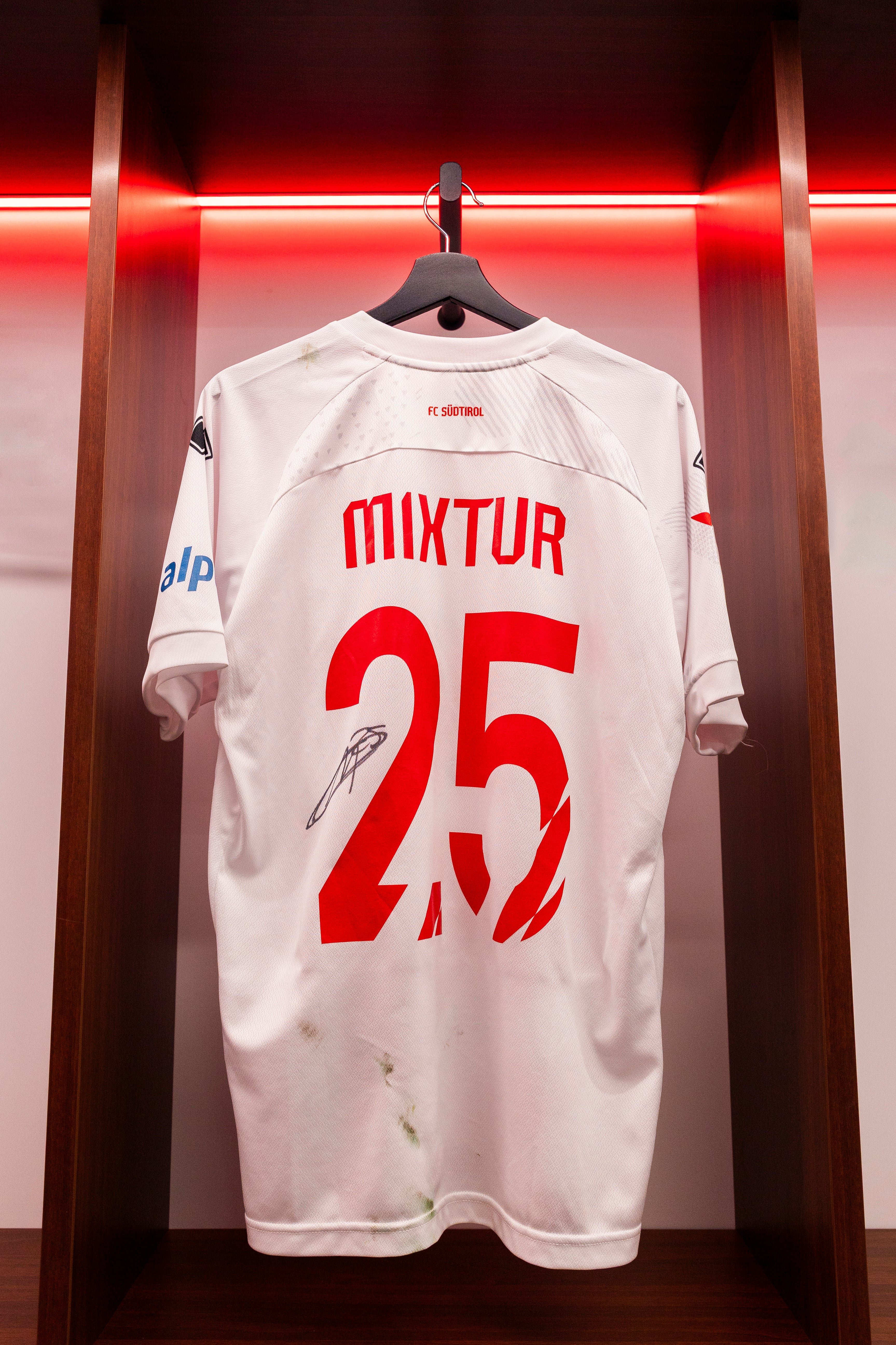 Kenny Mixtur's Match Worn Shirt - FC Südtirol vs. Catanzaro 2026/27